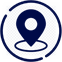Address icon for corporate address.
